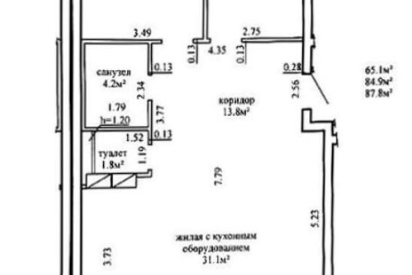 3-комнатная квартира по адресу Гастелло ул., д. 8 - фото 2
