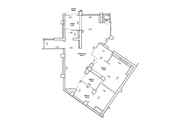 Продается торговое помещение по адресу г. Минск, Победителей просп., д. 27 - фото 1