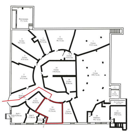 Фотография Склад 61,5 м.кв. на Свердлова 23 - фото 3