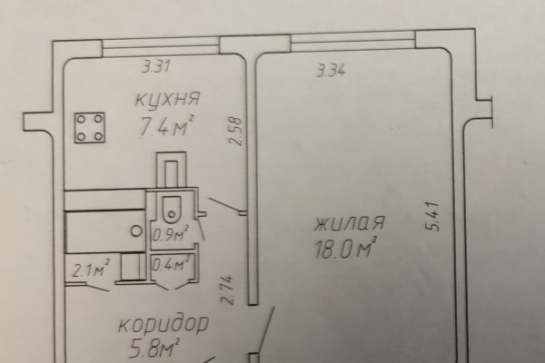 1-комнатная квартира по адресу КРАСНОСЛОБОДСКАЯ, 3/2 - фото 19