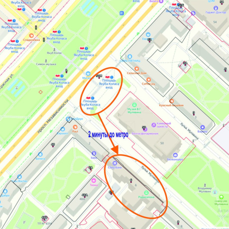 Фотография Офис  у метро площадь Якуба Коласа,  две минуты пешком - фото 9