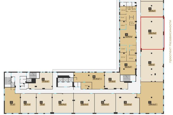 Сдается офисное помещение по адресу г. Минск, Интернациональная ул., д. 38 - фото 15