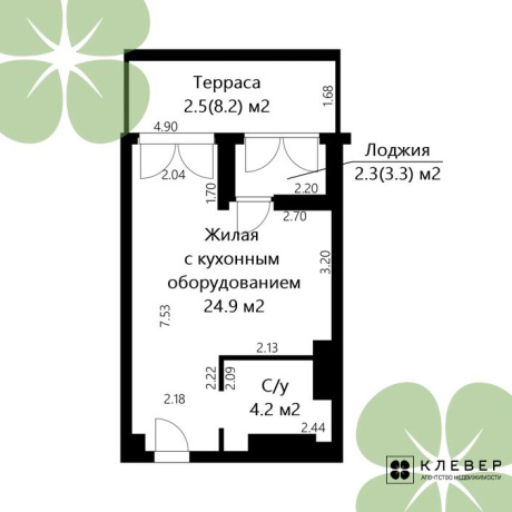 Фотография 1-комнатная квартира по адресу Лейтенанта Кижеватова ул., д. 1 - фото 1