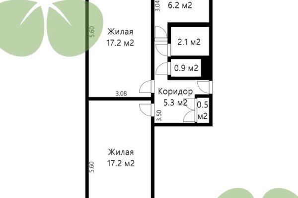 2-комнатная квартира по адресу Уборевича ул., д. 160 - фото 1