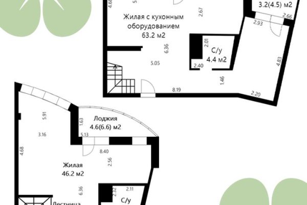 4-комнатная квартира по адресу Дзержинского просп., д. 127 - фото 3