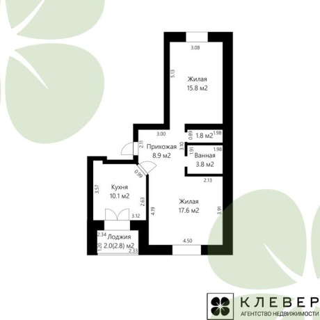 Фотография 2-комнатная квартира по адресу Советская ул., д. 1 к. А - фото 5