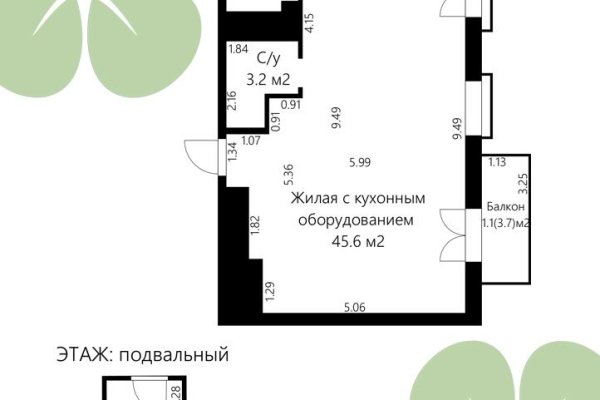 3-комнатная квартира по адресу Виталия Цвирко ул., д. 65 - фото 4