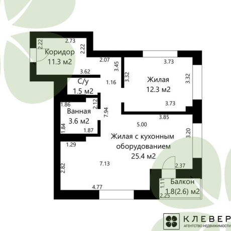 Фотография 2-комнатная квартира по адресу Голодеда ул., д. 11 - фото 9