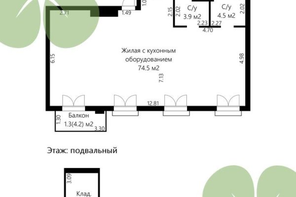 3-комнатная квартира по адресу Виталия Цвирко ул., д. 102 - фото 5