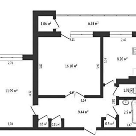 Фотография 2-комнатная квартира по адресу Логойский тракт, д. 21 к. 1 - фото 6