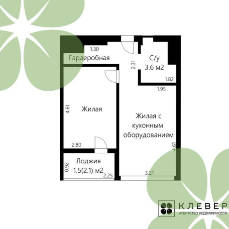 Фотография 2-комнатная квартира по адресу Игоря Лученка ул., д. 15 - фото 4