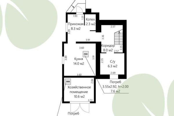 4-комнатная квартира по адресу Тиражный проезд, д. 8 - фото 16