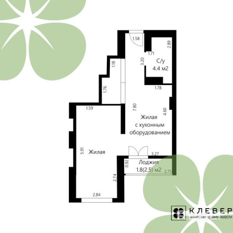 Фотография 2-комнатная квартира по адресу Мстиславца ул., д. 8 - фото 4