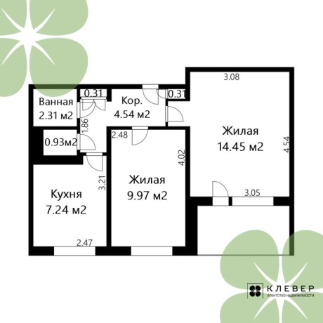 Фотография 2-комнатная квартира по адресу Казинца ул., д. 76 - фото 7