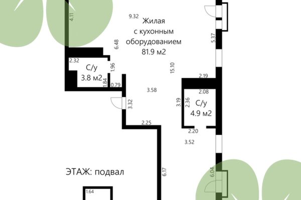 3-комнатная квартира по адресу Виталия Цвирко ул., д. 73 - фото 4