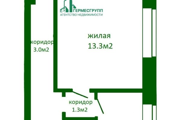 2-комнатная квартира по адресу Ангарская ул., д. 5 к. 2 - фото 1