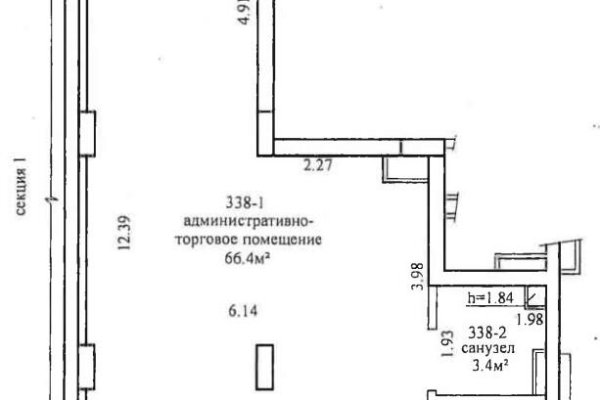 Сдается торговое помещение по адресу г. Минск, Нововиленская ул., д. 61 - фото 11