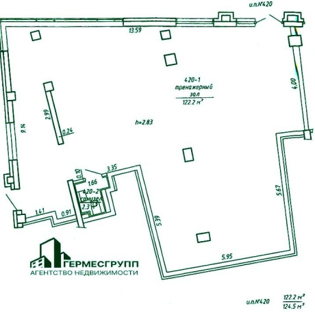 Фотография Сдается офисное помещение по адресу г. Минск, Дзержинского просп., д. 115 - фото 4