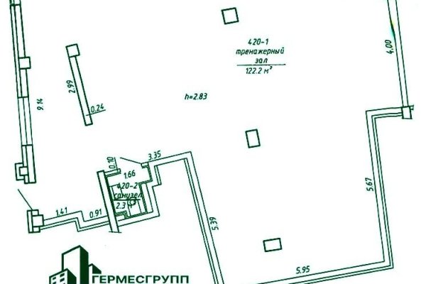 Сдается офисное помещение по адресу г. Минск, Дзержинского просп., д. 115 - фото 4