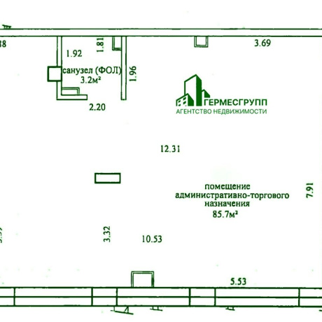 Фотография Сдается торговое помещение по адресу г. Минск, Нововиленская ул., д. 53 - фото 6