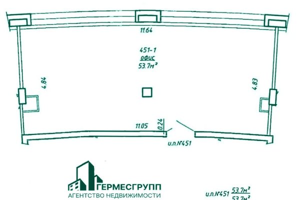 Сдается офисное помещение по адресу г. Минск, Дзержинского просп., д. 115 - фото 3