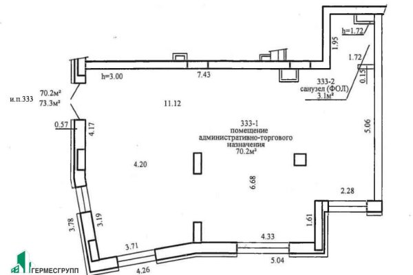 Сдается торговое помещение по адресу г. Минск, Нововиленская ул., д. 61 - фото 5