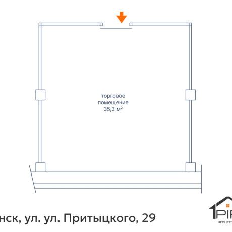 Фотография Сдается торговое помещение по адресу г. Минск, Притыцкого ул., д. 29 - фото 10