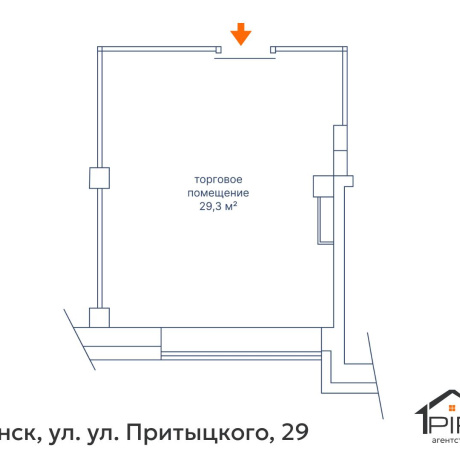 Фотография Сдается торговое помещение по адресу г. Минск, Притыцкого ул., д. 29 - фото 11