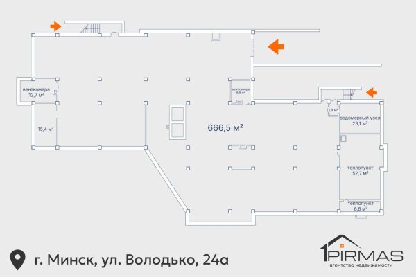 Продается производственное/складское помещение по адресу г. Минск, Володько ул., д. 24 к. А - фото 6