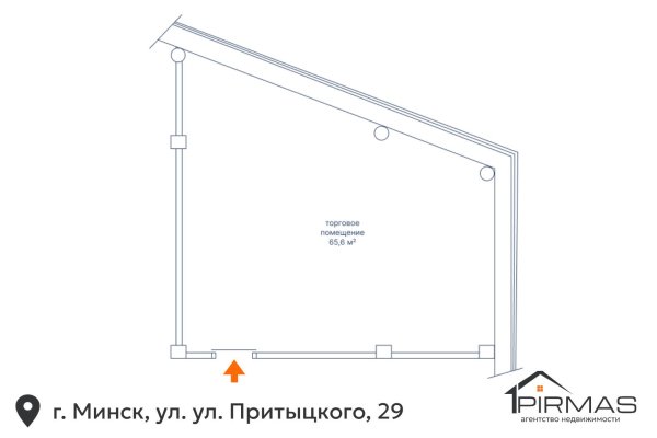 Сдается торговое помещение по адресу г. Минск, Притыцкого ул., д. 29 - фото 8
