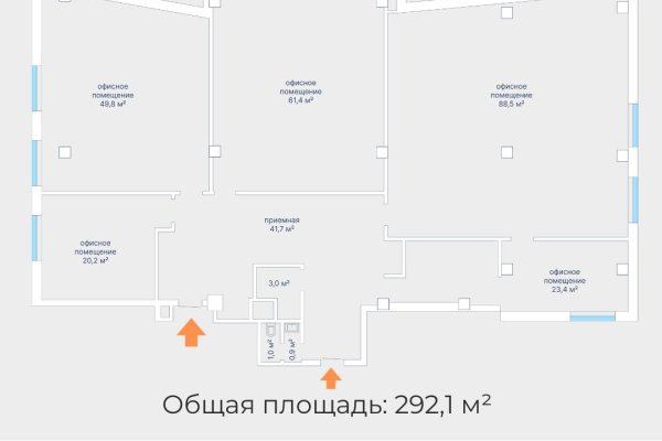 Сдается офисное помещение по адресу г. Минск, Мележа ул., д. 5 к. 2 - фото 1