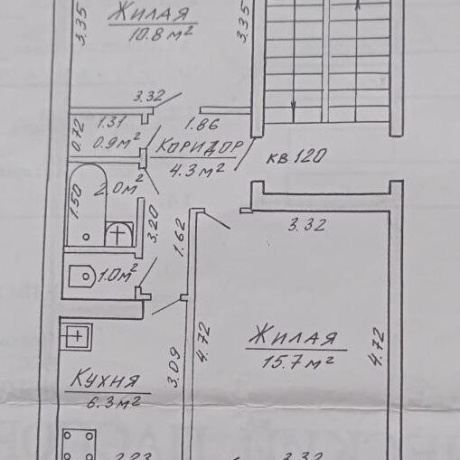 Фотография 2-комнатная квартира по адресу Притыцкого ул., д. 52 - фото 11