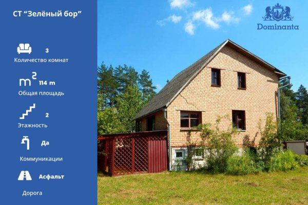 Продается дача с/т. Зеленый бор, Вишнёвая, д. 116 - фото 1