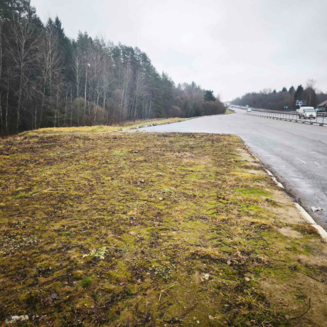 Фотография Продается участок в 17 км. от МКАД под кафе, магазин, придорожный сервис - фото 1