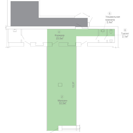 Фотография Аренда торгового помещения рядом с метро Пушкинская - фото 9