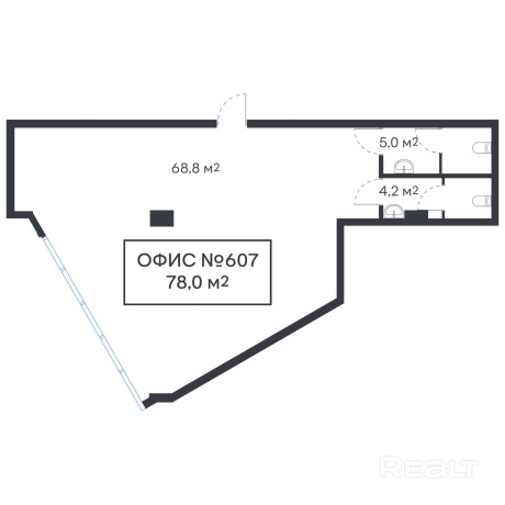Фотография Продажа офиса в современном Бизнес-центре Левада. - фото 6
