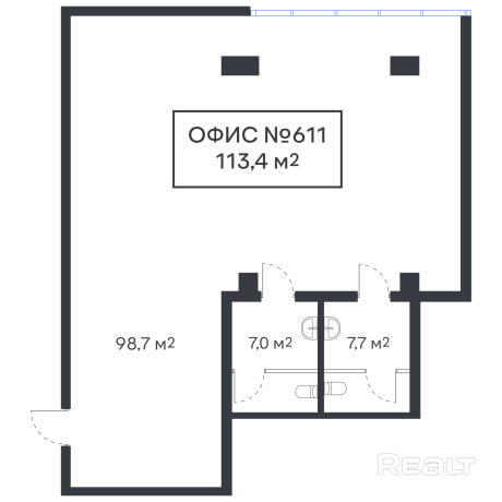 Фотография Продажа офиса в современном Бизнес-центре Левада. - фото 7