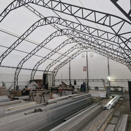 Фотография Сдаётся 3 склада металлический и тентовый общей площадью 700м.кв. - фото 7