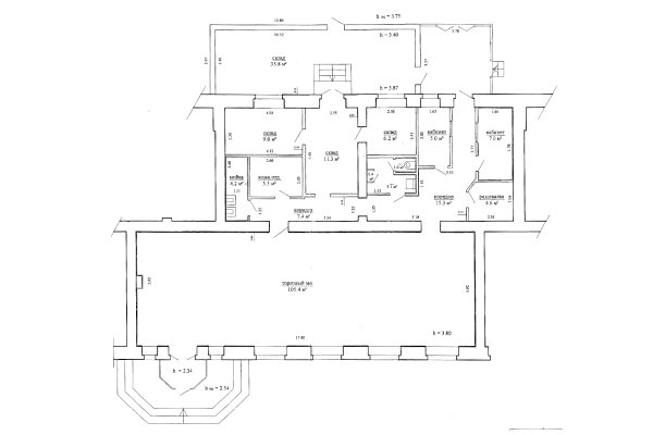 Аренда торгового помещения 221.2 м2 ул Долгобродская 10/1 - фото 18
