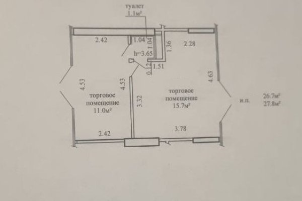 Продажа помещения 27,8  м2  ул Братская 13 - фото 17
