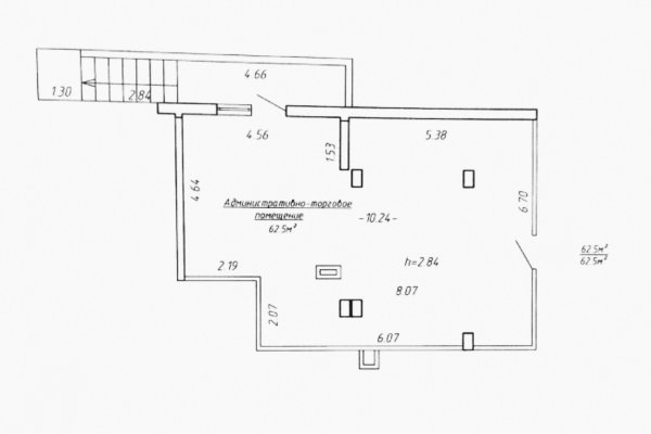 Аренда помещения 62,5  м2  ул Мстиславца 20 - фото 2