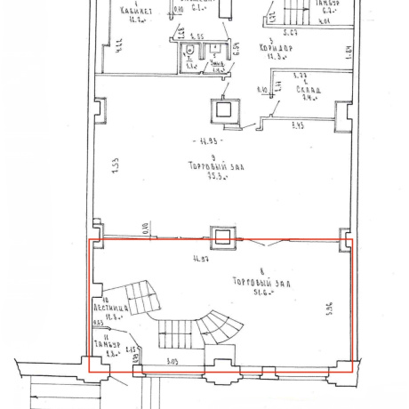 Фотография Аренда торгового помещения 51,6 м2 пр-т Независимости 58 - фото 3
