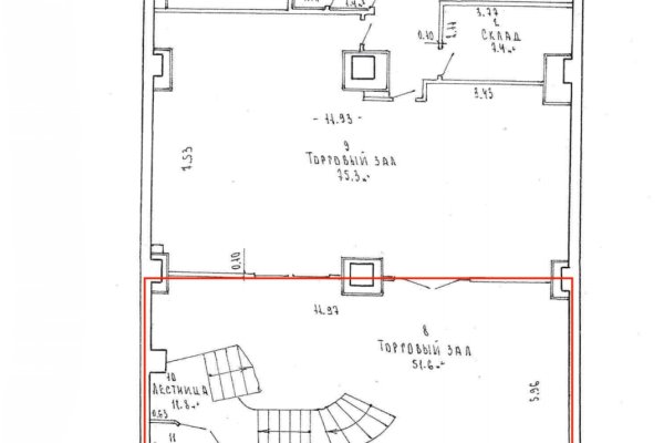 Аренда торгового помещения 51,6 м2 пр-т Независимости 58 - фото 3