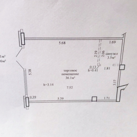 Фотография Аренда торгового помещения 39,6 м2 ул Щемелева 30 - фото 2