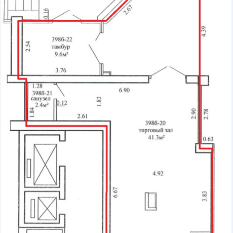 Фотография Аренда торгового помещения 73 м2 Щорса 11 - фото 2