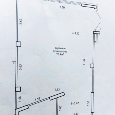 Фотография Аренда торгового помещения 76,4 м2  ул Алферова14 - фото 2