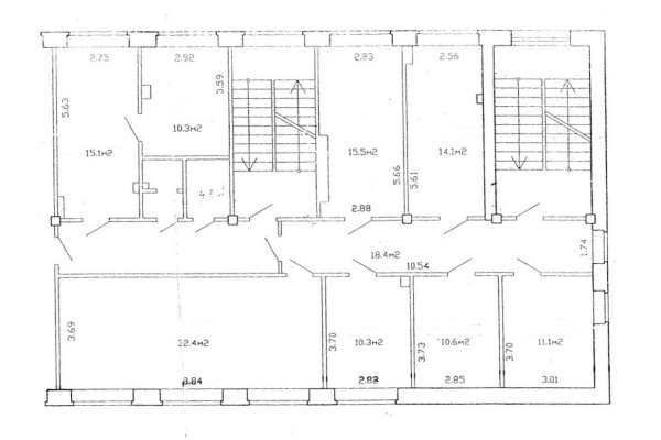 Аренда офиса 25,4 - 127,2 м2  Кропоткина 91 - фото 2