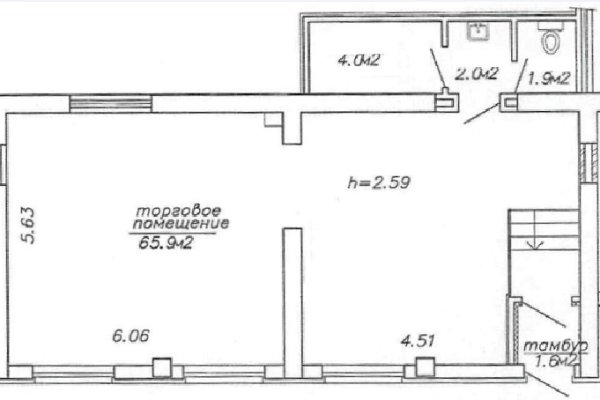 Помещение 75,4 м2(аренда) ул Скрыганова 4А - фото 2