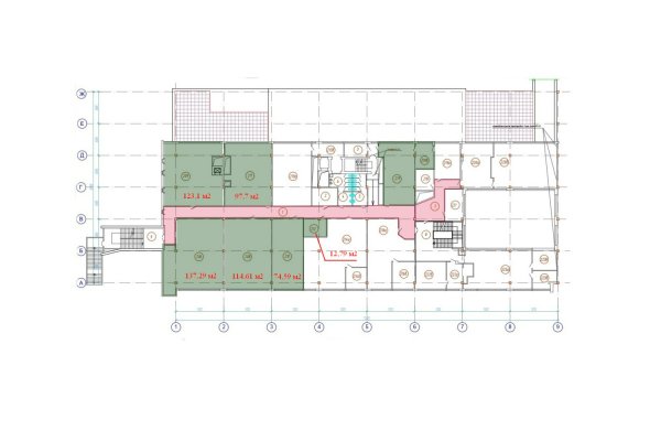 Аренда офиса 75/560 м2  ул Притыцкого 62 - фото 11