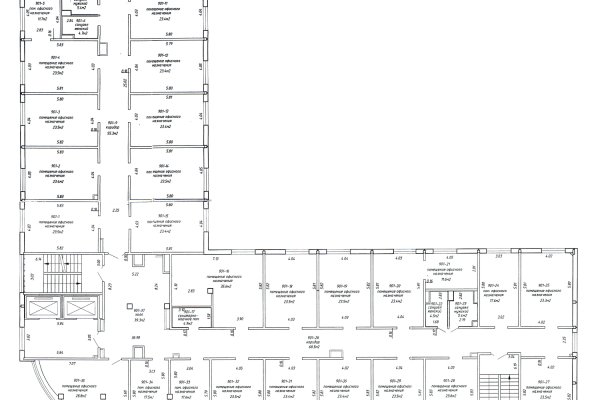 Аренда офиса 120- 820,9 м2  пер Ковалевской 60 - фото 20